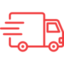 Icône de camion de livraison rapide